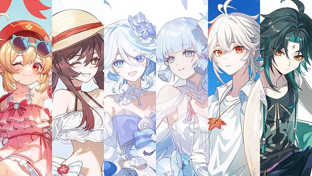 泳装、花嫁！盛夏之日的约定「原神☆FES C01摊宣+画集首发」