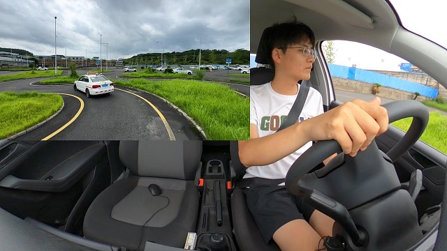 大学生考科二，居然能满分通过，快来接好运