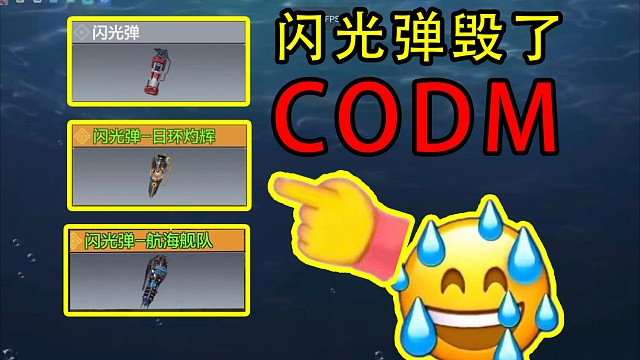 完蛋我被闪光弹包围了！使命召唤手游