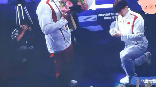 最幸福的莫过于拿了金牌又得了爱情吧