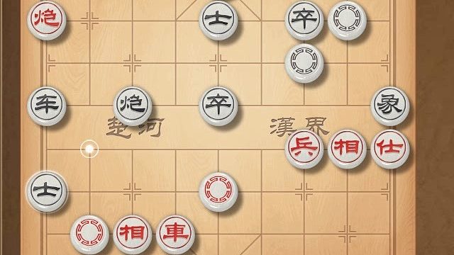 揭棋-  对方走的飞快. 每步只用1秒. 仿佛成竹在胸