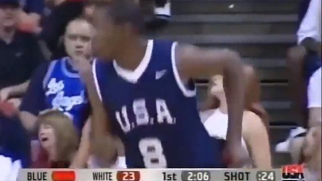 恭喜 回顾FIBA大杀器杜兰特第一次代表美国队正式露面