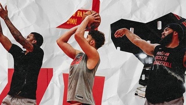 组个球局一起练，申京、小贾和范乔丹一起开始夏天第一练