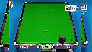 9比6決勝局！丁俊暉第一個英錦賽冠軍，戰(zhàn)勝老球王戴維斯成為亞洲第一人！