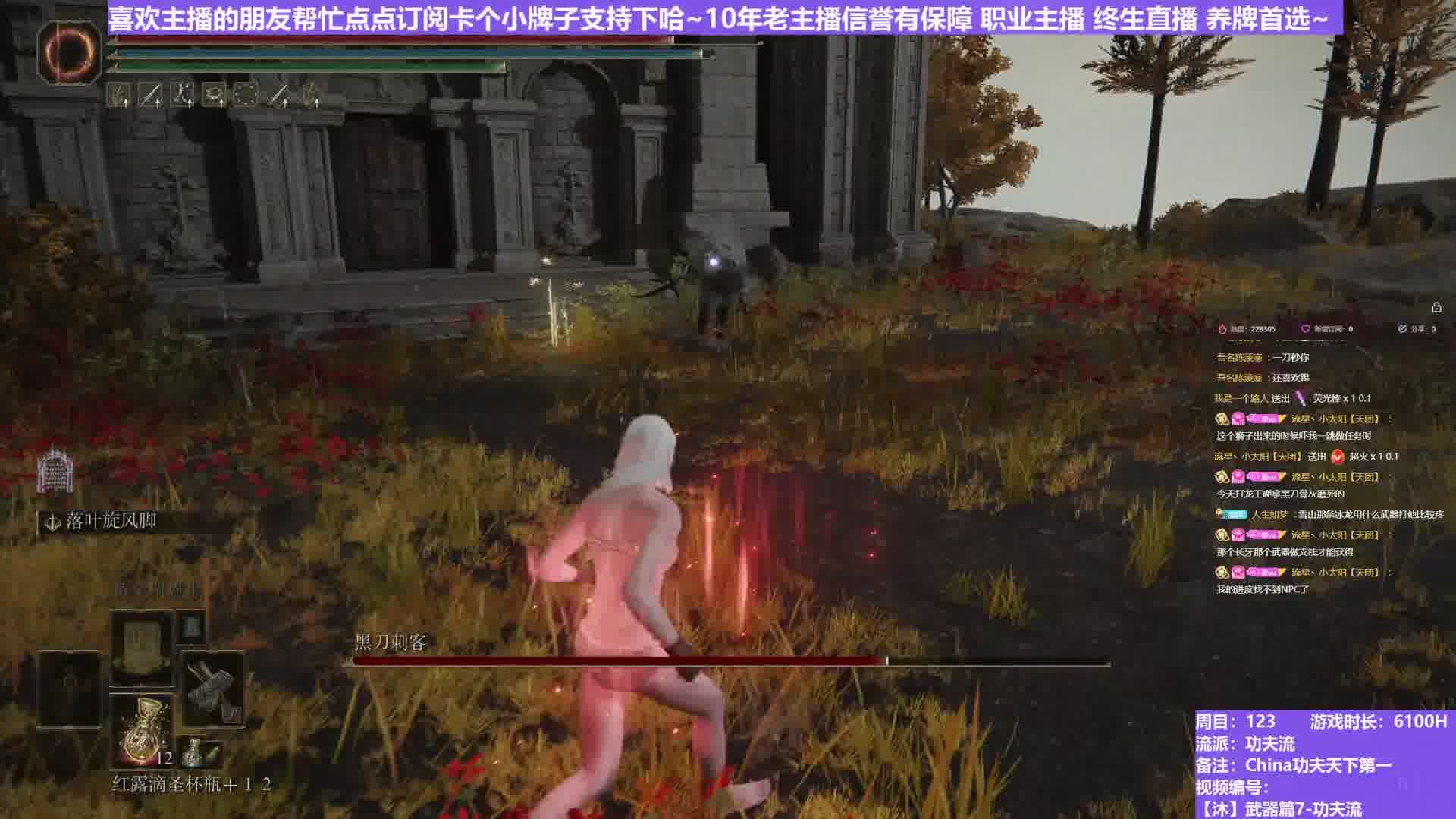 【沐】武器篇7-功夫流番外篇24-3 黑刀3（出血次数：0 弱打击：否）