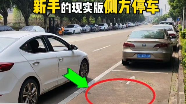特别适合新手的侧方位停车，一学就会