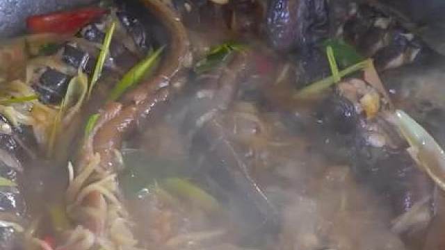 焖黄鳝鱼 #我的乡村生活 