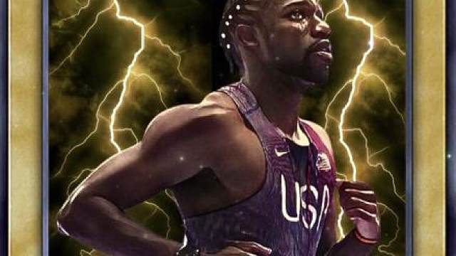 使用技能卡：在起跑线上带来兴奋，大招前摇恐吓对手#莱尔斯 #田径 #短跑 #运动员 #牌佬