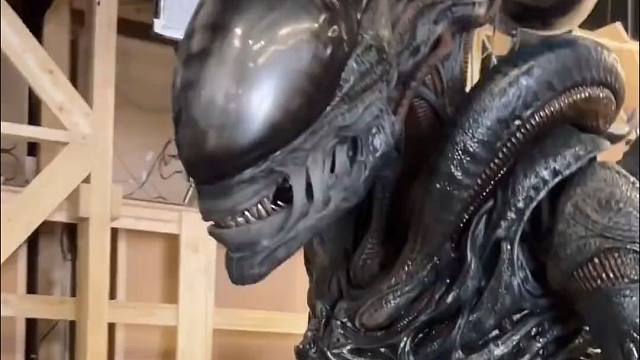 《异形：夺命舰》机械异形模型展示：恐惧感仍十足！
