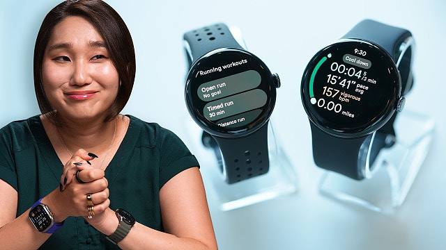 【4K】谷歌 Pixel Watch 3 智能手表体验简评：更大、更亮、更窄的边框 | 作者：The