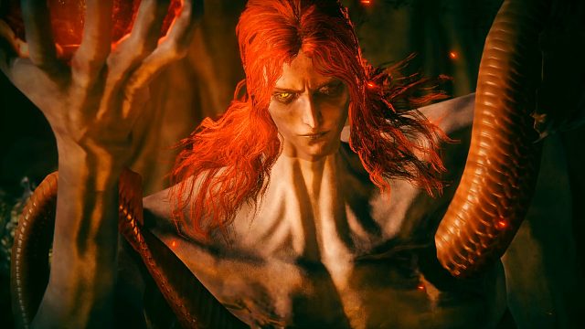 《黄金树幽影》移除衣物后的BOSS过场动画