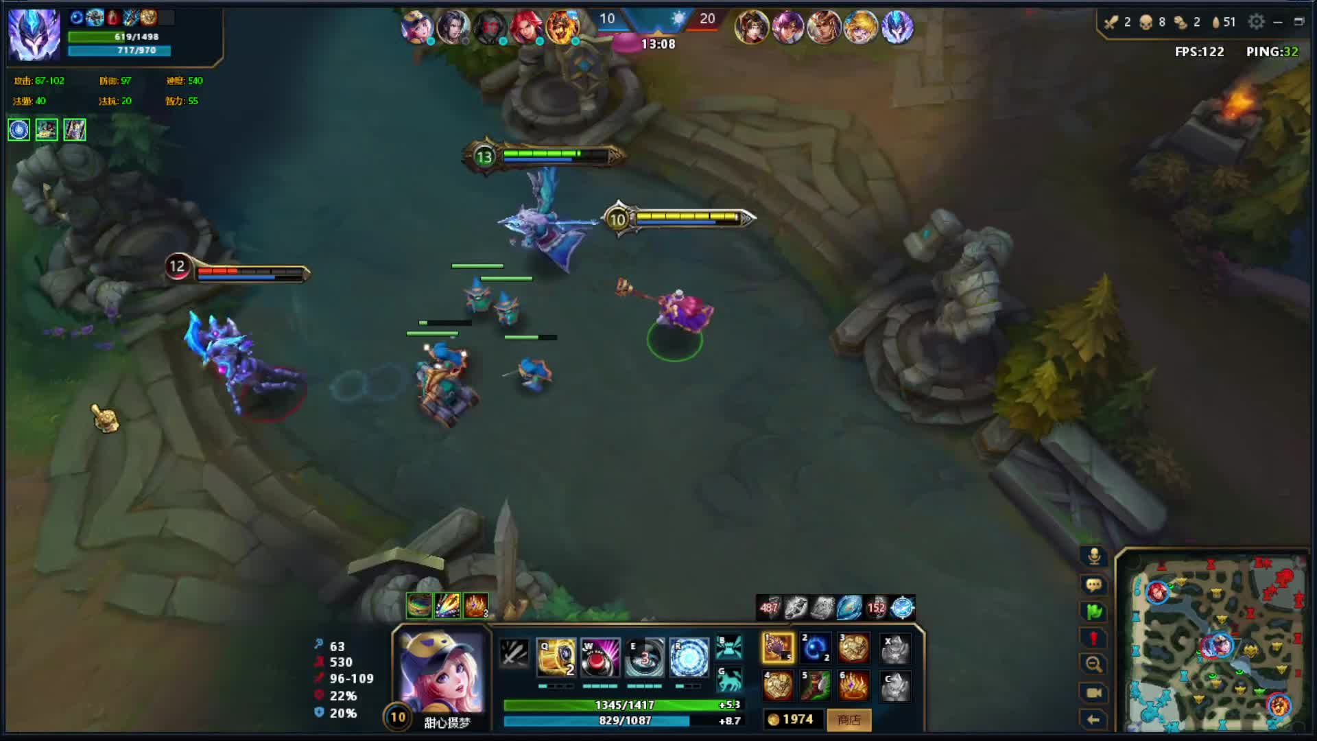 来到虎牙的首秀 直播间虽然只有一两个人 但是还是很开心的 大家点的英雄我也会好好玩的