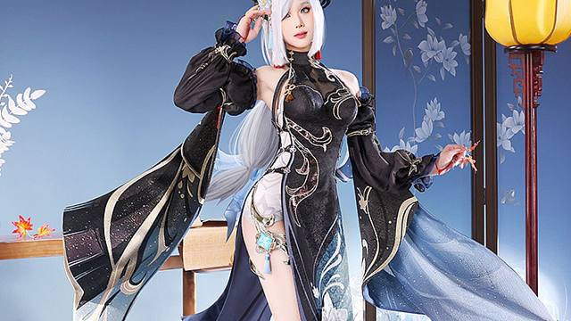 申鹤 冷花幽露【原神cos服教程】