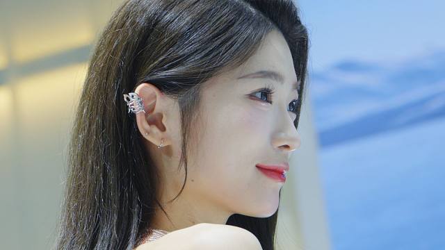 【晓霞】2024佛山春季车展 车模 广汽昊铂 07