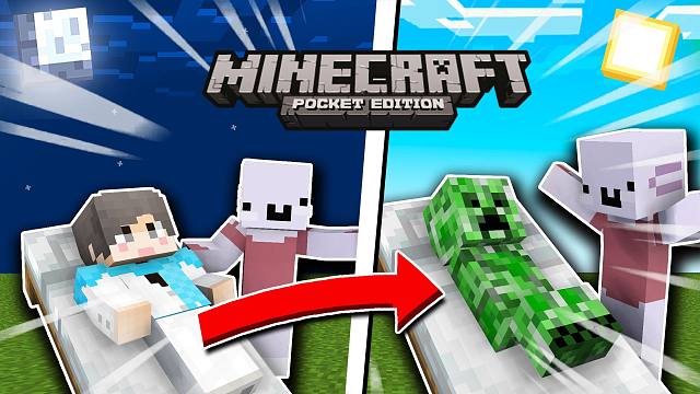 MC当你每天睡醒就变成新的生物！该怎么生存下去？！#我的世界