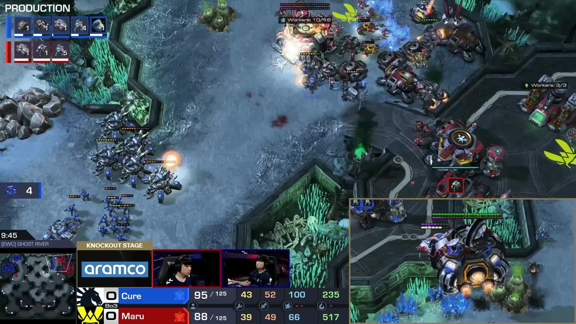 Cure vs Maru EWC星际争霸突围赛