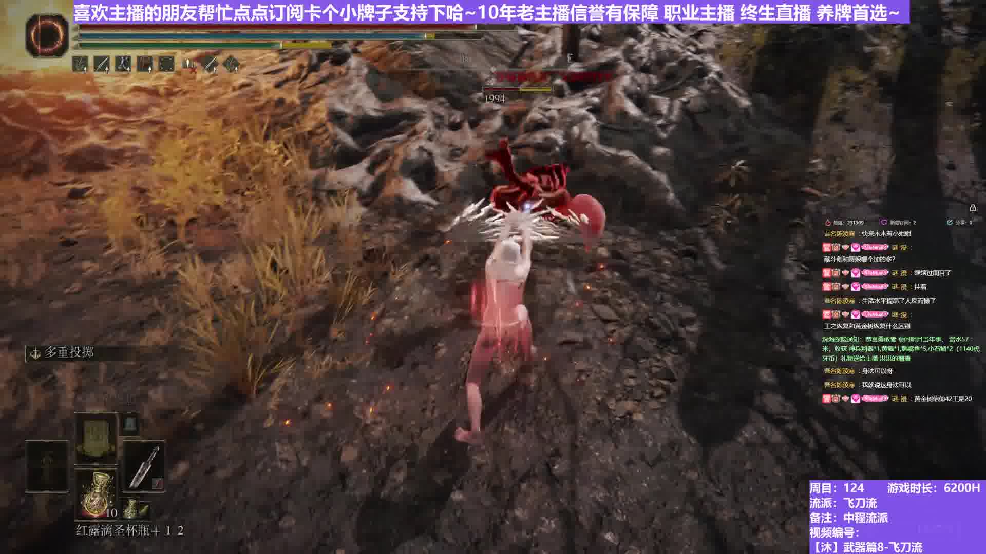 【沐】武器篇8-飞刀流番外篇0-4-2 鬼姐2（中/进程环境：差/差）