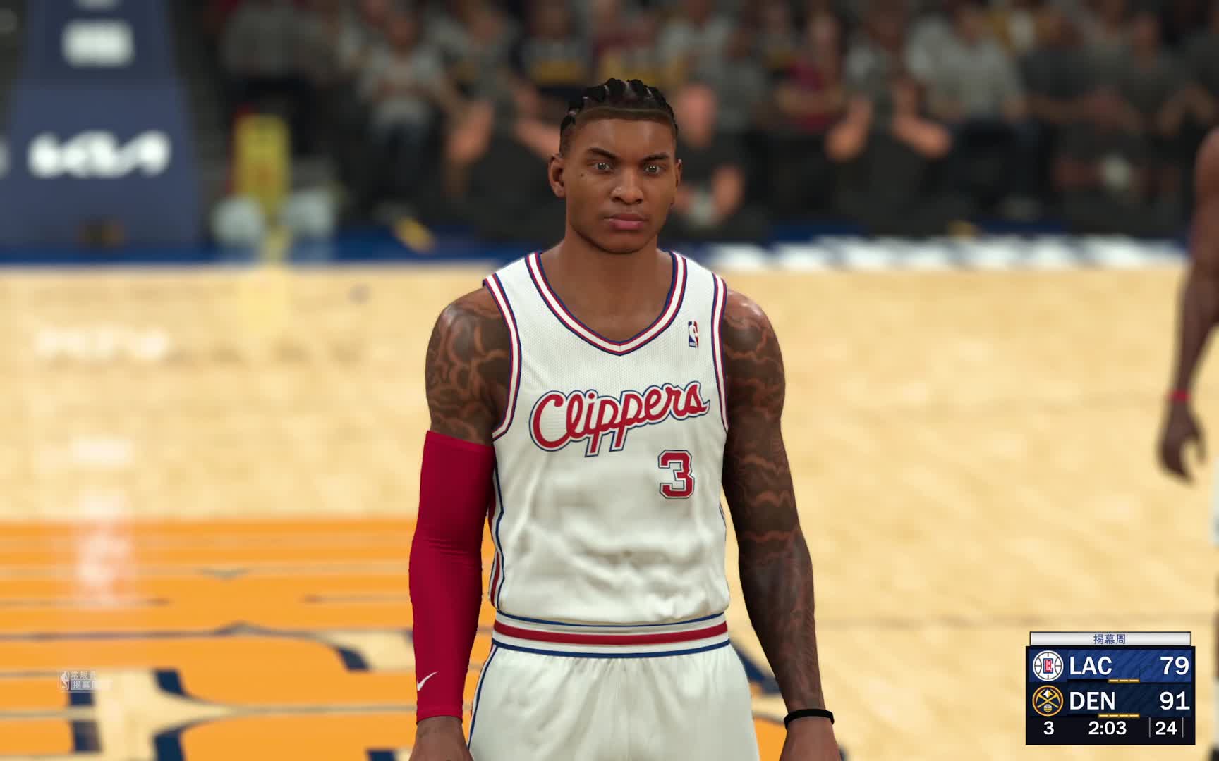 终极联盟第二赛季-揭幕战 快船vs掘金 113-128