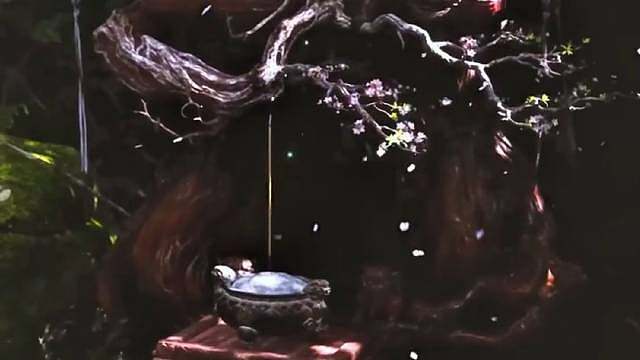 来自黑神话的东方美学老祖宗留下来的规矩，双手拜香，单手点香，单手是左手，细节满分这些土地庙，看起来很