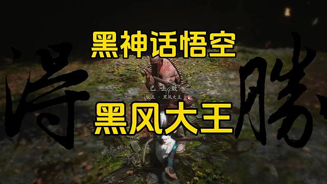 黑风大王，变速枪法【黑神话悟空】