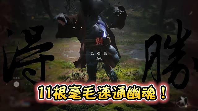 浪D船长—[黑神话：悟空]  十一根毫毛速通幽魂！ 猫的命也是命！