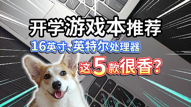 【开学游戏本推荐】16英寸、英特尔处理器，这5款很香？