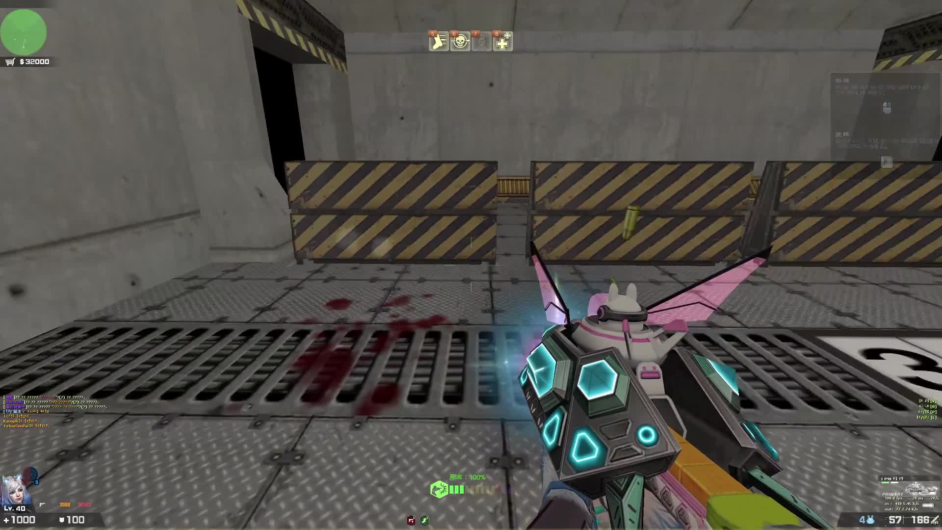 第二十赛季悬赏最终武器P90魔改 反恐精英online CSOL