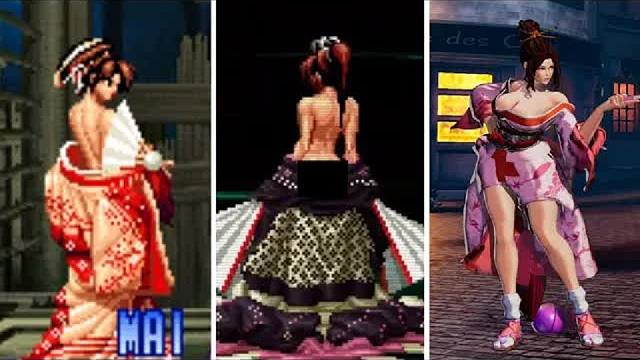 拳皇【KOF】不知火舞 -变装进化史（含MOD)