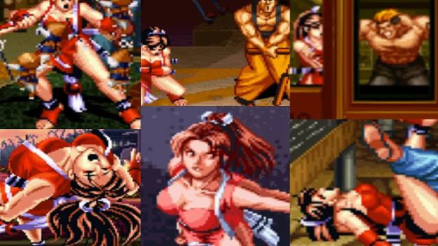 饿狼传说 特别版 | 不知火舞受伤起飞合集 安迪！！！