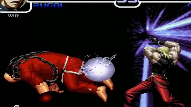 拳皇2002 卢卡尔  vs 陈国汉 凯撒波 bug vs 大压杀