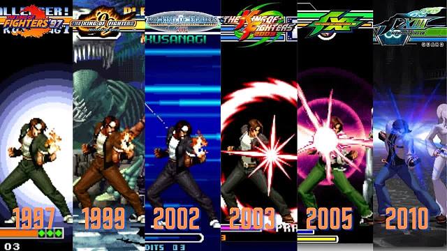 拳皇 | 草薙京无式进化史 | 最終決戦奥義さいしゅうけっせんおうぎ・無式