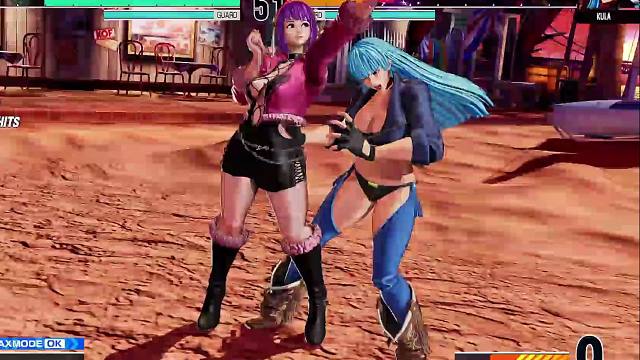 拳皇15 雅典娜（夏尔米）vs 库拉（安琪儿）mod【KOF15】