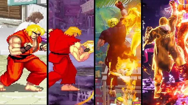 街霸 肯 | 升龙拳进化史（1987-2024）