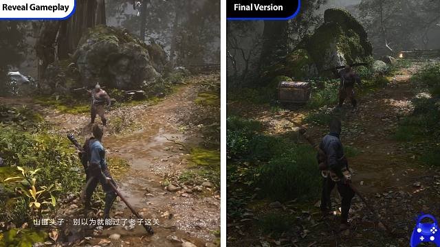 《黑神话：悟空》首支实机vs正式版对比