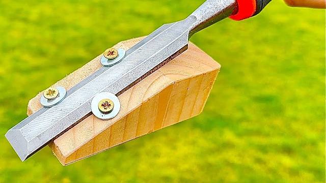 无价的技巧---如何磨砺凿子，让它像剃刀一样锋利！看完视频成为大神