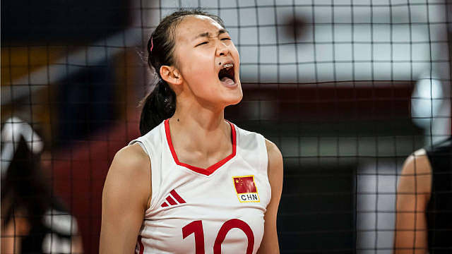 秘鲁利马第1届U17女排世锦赛8进4淘汰赛，中国女排直落三局击败墨西哥女排率先晋级4强。此役中国女排