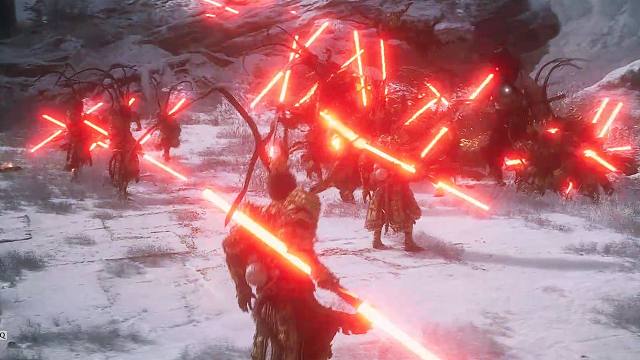 我下载的黑神话悟空为什么有光剑啊