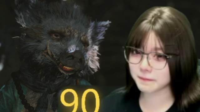 八戒在水帘洞模仿悟空 太像了 笑着笑着就哭了【黑神话：悟空】