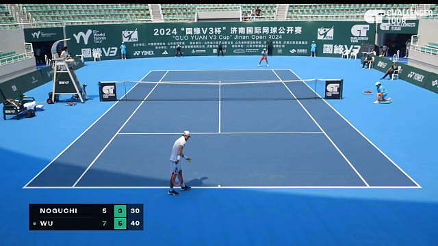 吴易昺夺得复出后挑战赛首冠||在2024年ATP济南挑战赛决赛中，时隔数月重新回归的吴易昺以7-5 