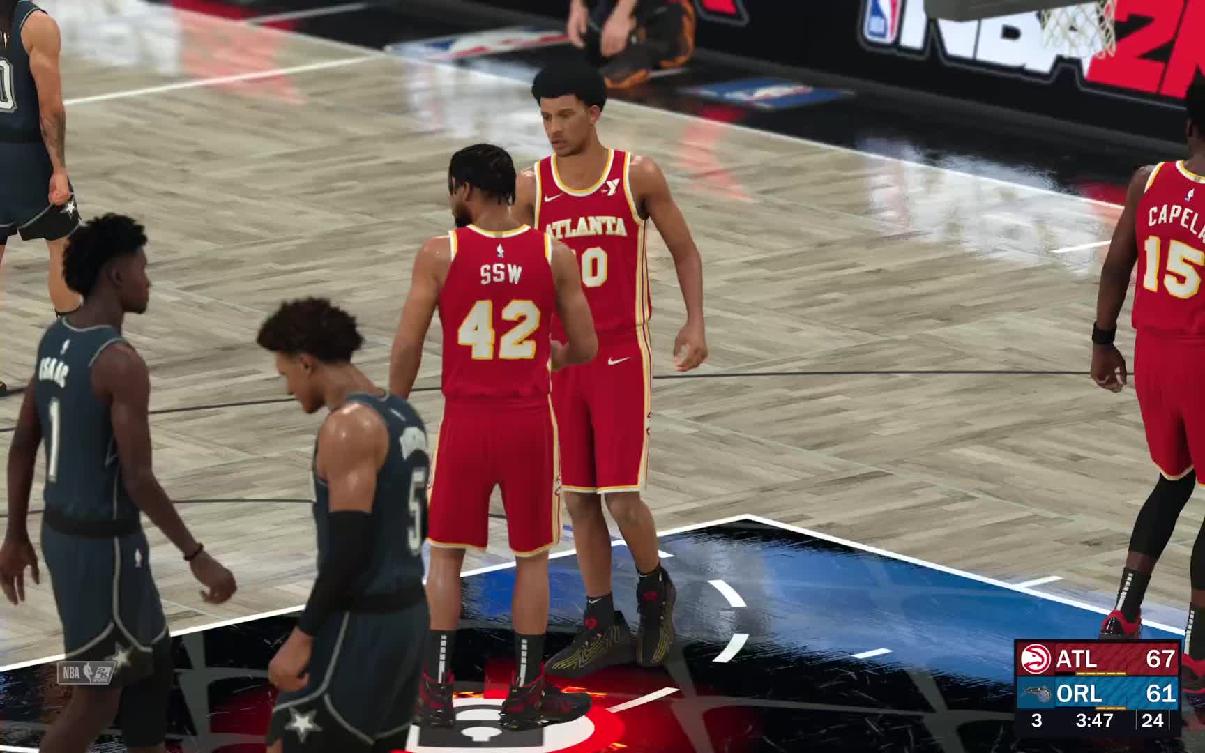 第二赛季-常规赛 老鹰vs魔术 103-94