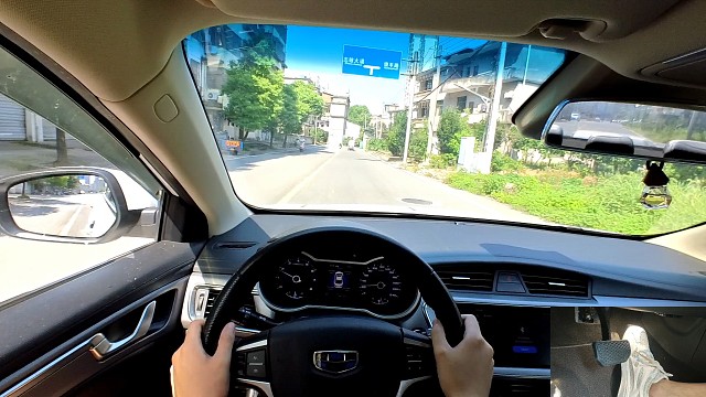 【学车】这次终于把转弯的精髓"点"出来了，第一视角更加身临其境。