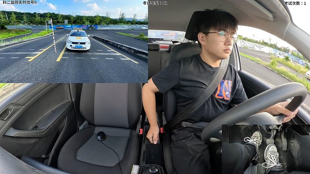 小伙考科二太自信了，没想到挂在最简单项目