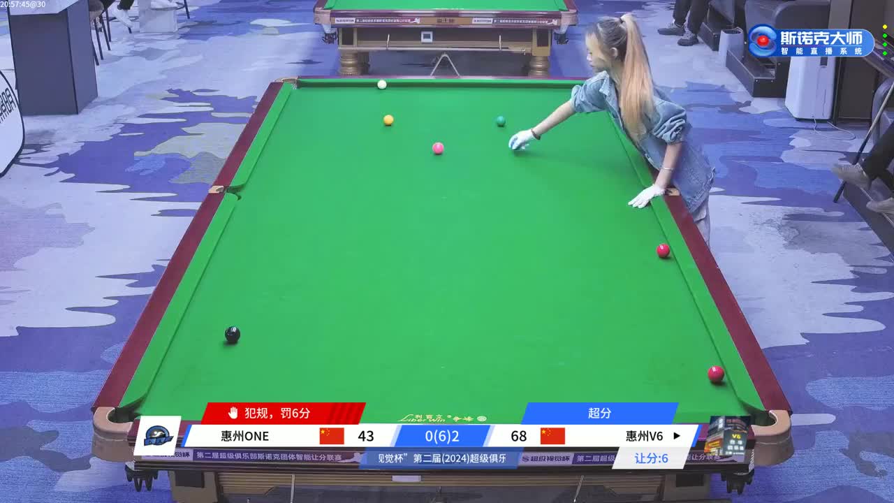 【直播】惠州ONE VS惠州V6 2024“超级视觉杯”