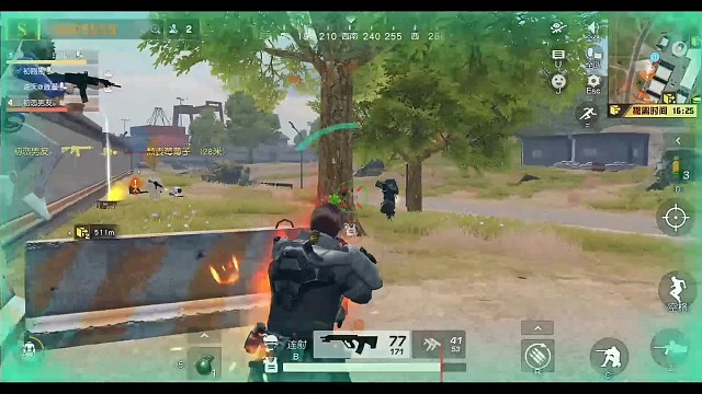 快看，她还没成盒