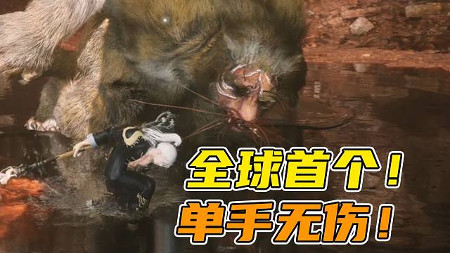 单手！无伤！我终于把疯虎拿下了！！