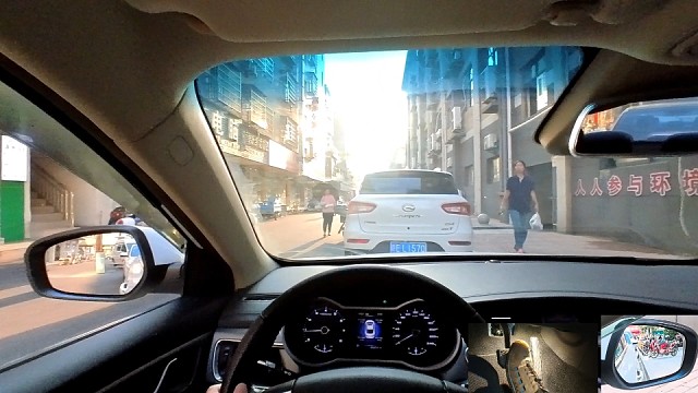 【学车】教下新手过最怕的窄路，也有上大马路的经验！