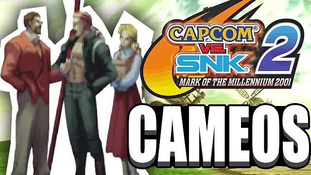 Capcom vs SNK 2 MotM  | 全舞台客串角色&彩蛋