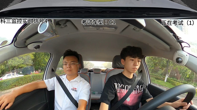科目三考试全过程观看，小伙教科书级别操作，最后满分通过，看完你也可以