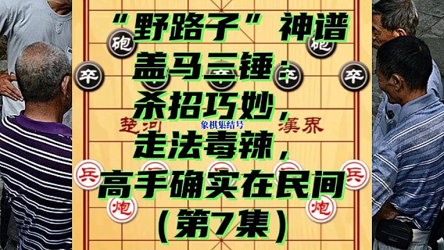 “野路子”神谱盖马三锤：杀招巧妙走法毒辣，高手确实在民间（7）