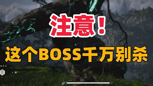 注意！这个BOSS千万别杀【黑神话悟空】